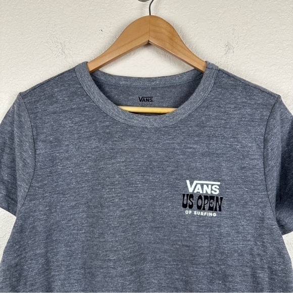 Vans US Open of Surfing Badge Short Sleeve Tee Size X-Large Women - Picture 2 of 12